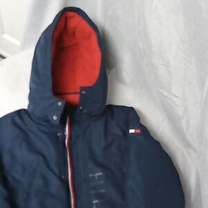 Tommy Hilfiger Coat..L 14/16..Red White Blue
